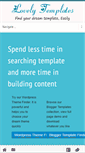 Mobile Screenshot of lovelytemplates.com